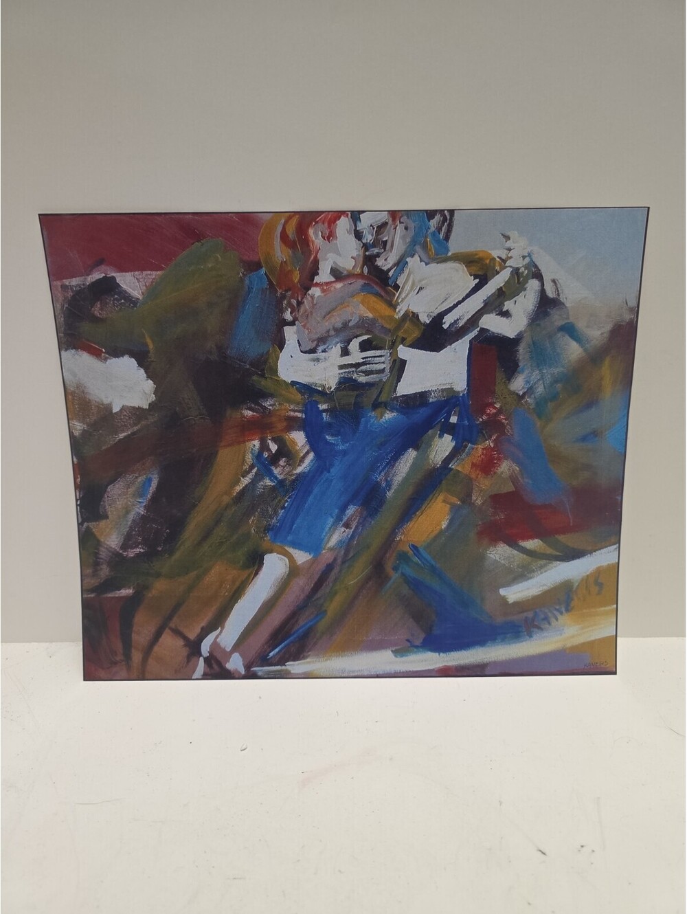 Dvora Kanegis Colorado Artist Tang Mystery Print 12 X 10